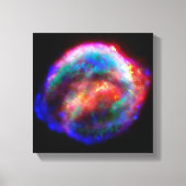 Kepler's Supernova Remnant NASA Hubble Space Photo Canvas Afdruk (Voorkant)