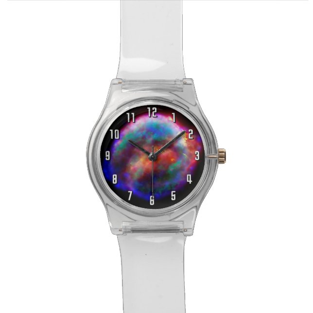 Kepler's Supernova Remnant NASA Hubble Space Photo Polshorloge (Close Up)