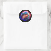 Kepler's Supernova Remnant NASA Hubble Space Photo Ronde Sticker (Tas)