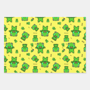 Keppe the Frog Wrapping Paper