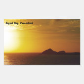 Keppel Bay sunrise sticker (Voorkant)