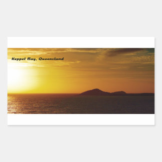 Keppel Bay sunrise sticker