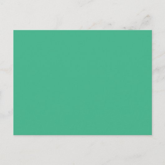 Keppel Solid Color Feestdagenkaart (Voorkant)