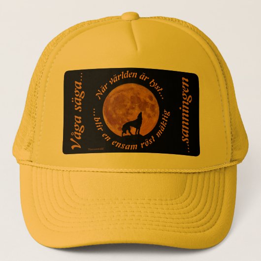 Keps - Mäktig röst Trucker Pet (Voorkant)