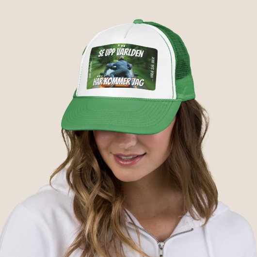 Keps — Se upp världen Trucker Pet (In situ)