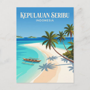 Kepulauan Seribu Nationaal Park Indonesië Briefkaart
