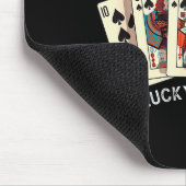 Ker Lucky Shirt Ker Player Gambling Funny Ker Muismat (Hoek)