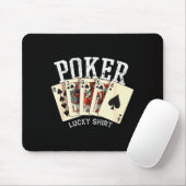 Ker Lucky Shirt Ker Player Gambling Funny Ker Muismat (Met muis)