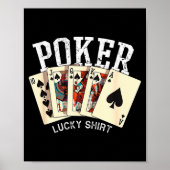 Ker Lucky Shirt Ker Player Gambling Funny Ker  Poster (Voorkant)