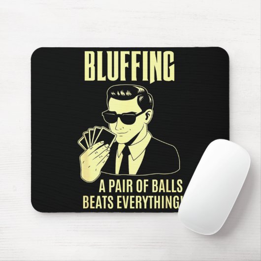 Ker Player Texas Hold'em Night - Bluffing Funny Ke Muismat (Met muis)