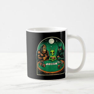 Ker Shirt Mannen Vrouwen Bigfoot Alien Mothman Spe Koffiemok