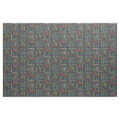 Ker-termen op het alkbord stof (Fat Quarter)