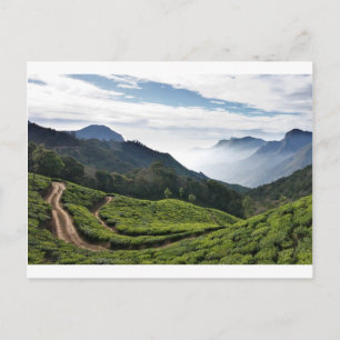 Kerala aan de ene kant en Tamil Nadu aan de andere Briefkaart
