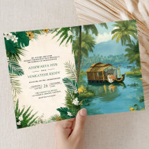 Kerala Backwaters Huisboot Zuid-Indiase Trouw