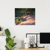 Kerala Backwaters India 1996 Poster (Thuiskantoor)