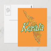 Kerala Briefkaart (Voorkant / Achterkant)