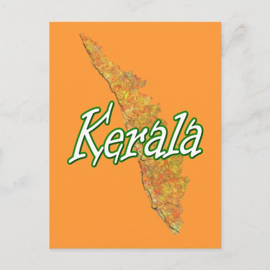 Kerala Briefkaart (Voorkant)