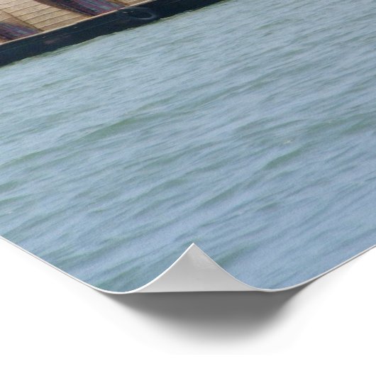 Kerala Houseboot Poster (Hoek)