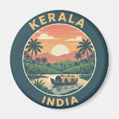 Kerala India Magneet (Voorkant)