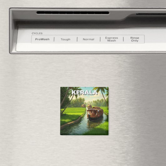 Kerala India Magneet (Insitu (Vaatwasser))