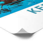 Kerala India Reisprint Poster (Hoek)