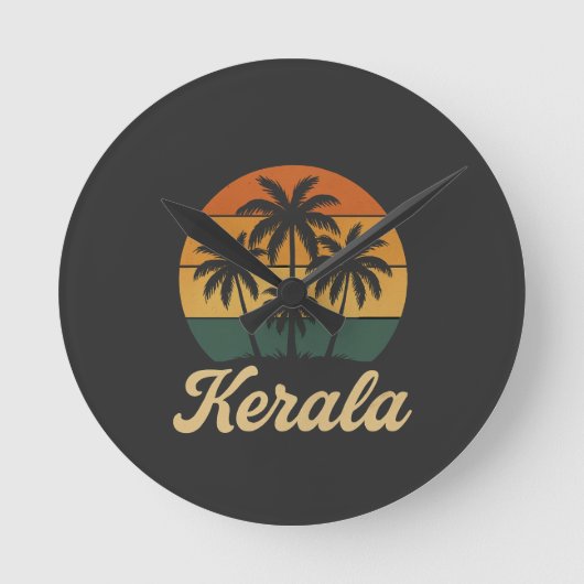 Kerala India Ronde Klok (Voorkant)