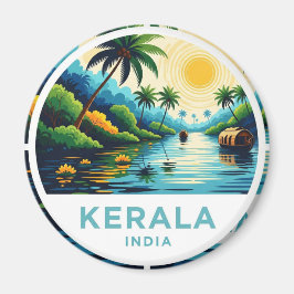 Kerala India Sunset Magneet