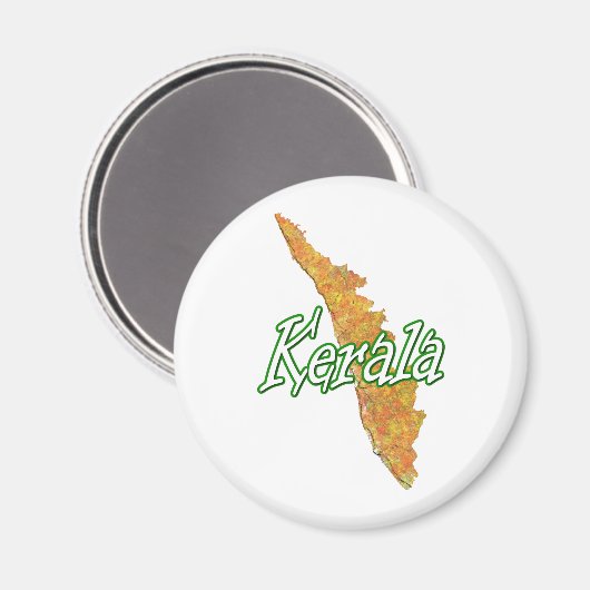 Kerala Magneet (Voorkant / Achterkant)