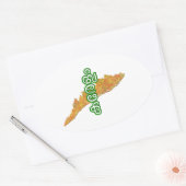 Kerala Ovale Sticker (Envelop)