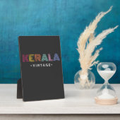 kerala  T-Shirt Wooden Box Briefkaart Fotoplaat (Zijkant)