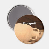 Keramiek in Pompeï Magneet (Voorkant / Achterkant)