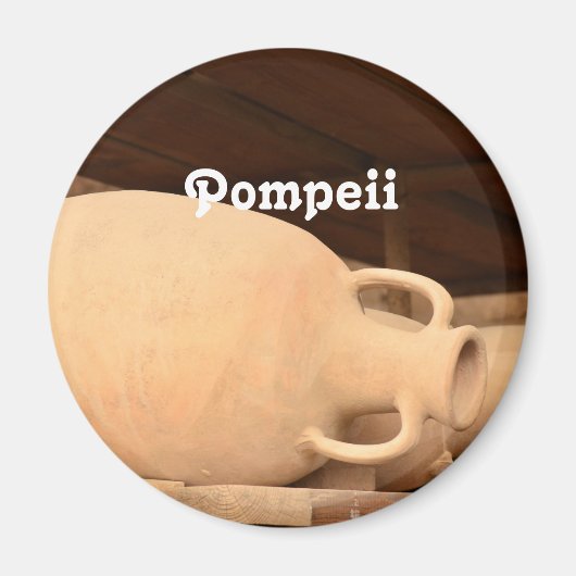 Keramiek in Pompeï Magneet (Voorkant)