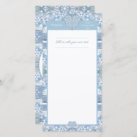 Keramiek Kant Lichtblauw (Voorkant / Achterkant)