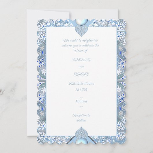 Keramiek Kant Lichtblauw Kaart (Achterkant)