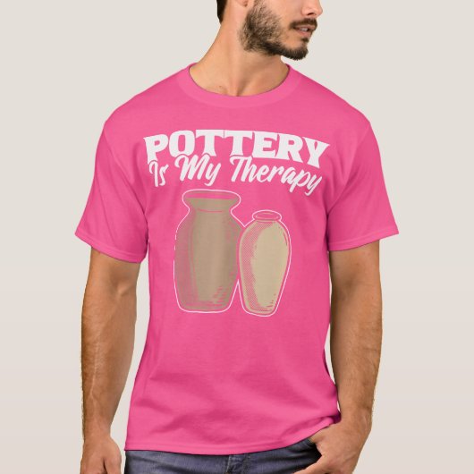 Keramiek Kunstenaar T-shirt (Voorkant)