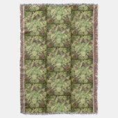 Keramiek met groene geschilderde vulkanische steen deken (Voorkant Verticaal)