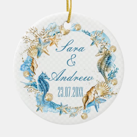 Keramiek Ornament - Zeeleven (Voorkant)