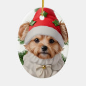 Keramiek Ornamenten Beste Hond Gepersonaliseerde K (Voorkant)