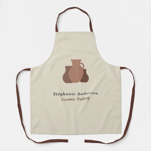 keramiekkunstenaar schort (Voorkant)