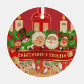 Keramik-Ornament Glas Ornament (Achterkant)