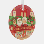 Keramik-Ornament Glas Ornament (Voorkant Rechts)