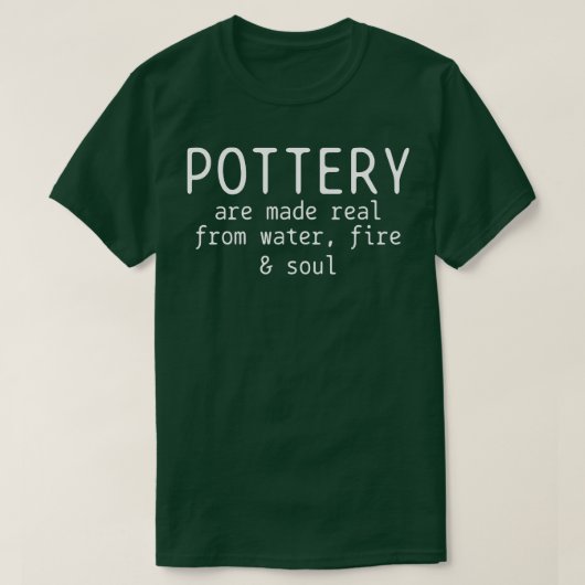 Keramik Potter Tpfer T-shirt (Design voorkant)