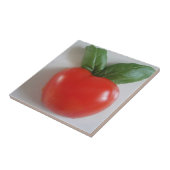 Keramikfliese Tomate Basilikum Tegeltje (Zijkant)