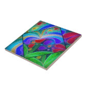 Keramisch accentuel tegeltje (Zijkant)