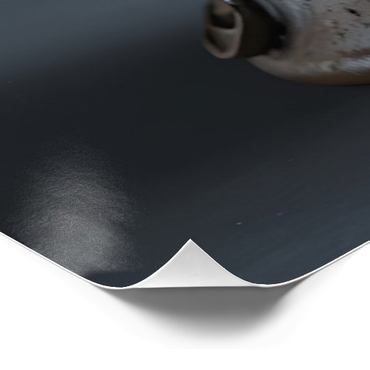 keramisch ambachtelijk brood perfect poster (Hoek)