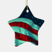 Keramisch-Amerikaans Ornament met de Vlag Ster (Rechts)