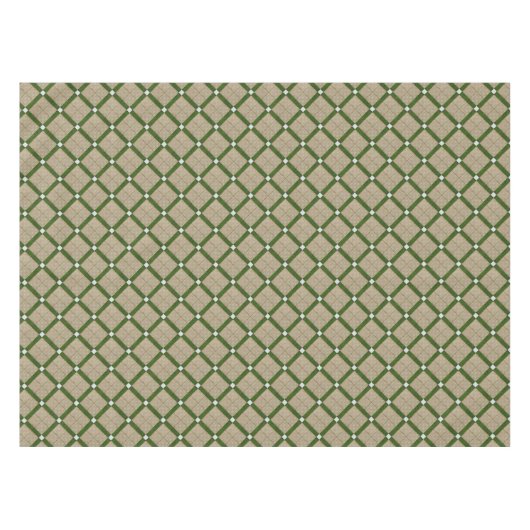 Keramisch betonnen tegels mediterraan patroon tafelkleed (Voorkant (Horizontaal))