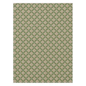 Keramisch betonnen tegels mediterraan patroon tafelkleed (Voorkant)