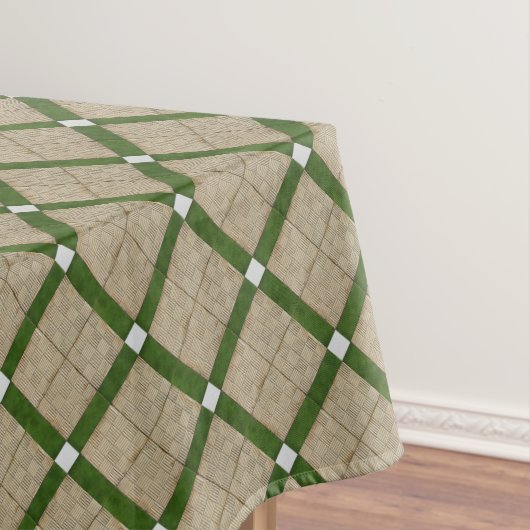 Keramisch betonnen tegels mediterraan patroon tafelkleed (Voorbeeld)