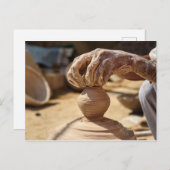 Keramisch Briefkaart (Voorkant / Achterkant)